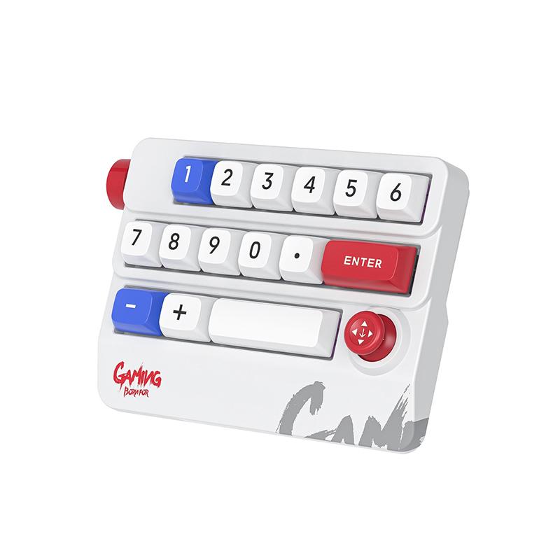 Mechanical Keypad 19 Key Macro Programmable Fully Hot Swappable Mechanical Switch 12 Color Rgb Light Gaming Mini Keyboard