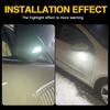 2PCS LED Puddle Light Under Side Mirror Light No Error Lamp for VW CC EOS Scirocco Jetta MK6 PASSAT B7 Alltrack Variant 3C B7