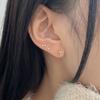 Youngglow 14k Cubic Heart Key Piercing