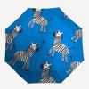 1pc Zebra Pattern Automatic Open/close, All-Season Portable Folding Umbrella, Travel, Everyday, Formal Events - Compact Luxury Parasol, Outdoor Access