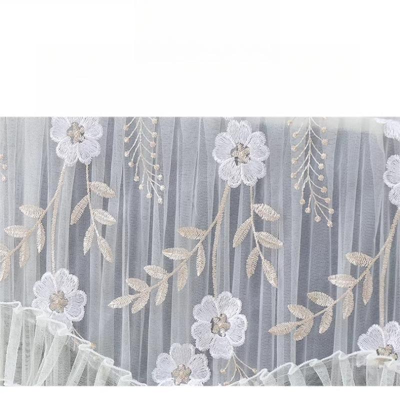 1pcs European Style Lace TV Cover Brand Universal Liquid Crystal TV Cover Cloth Anti Dust and Sun Protection Home Decoration Fabric Easy To Clean