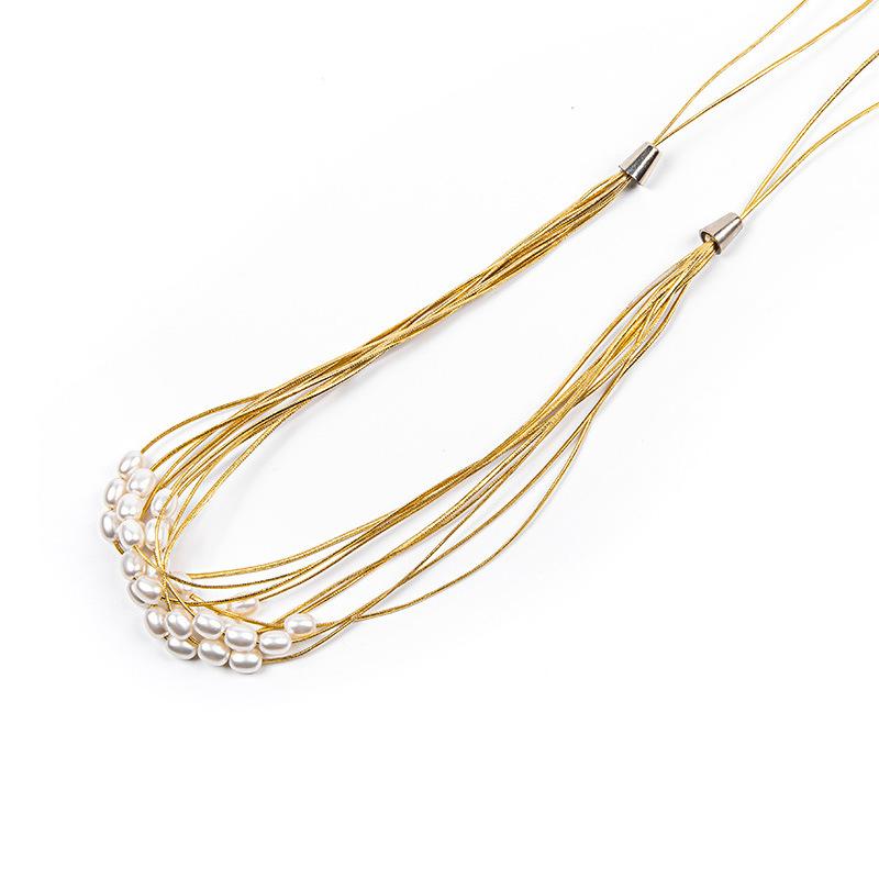 Curtain Ties and Pearl Ties Embellish The Country-style Curtain Decoration with Wheat and Rice Grains