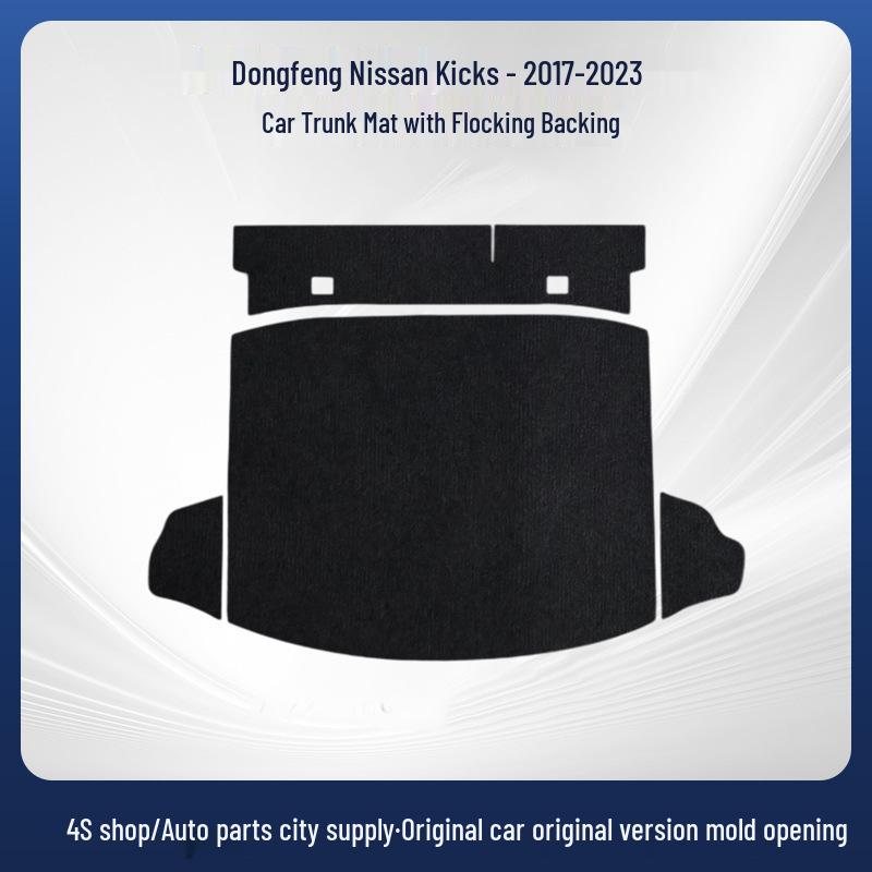 Designed for Nissan Kicks (2017-2023), these durable nylon car floor mats are scratch-resistant, wear-resistant, and easy to clean.