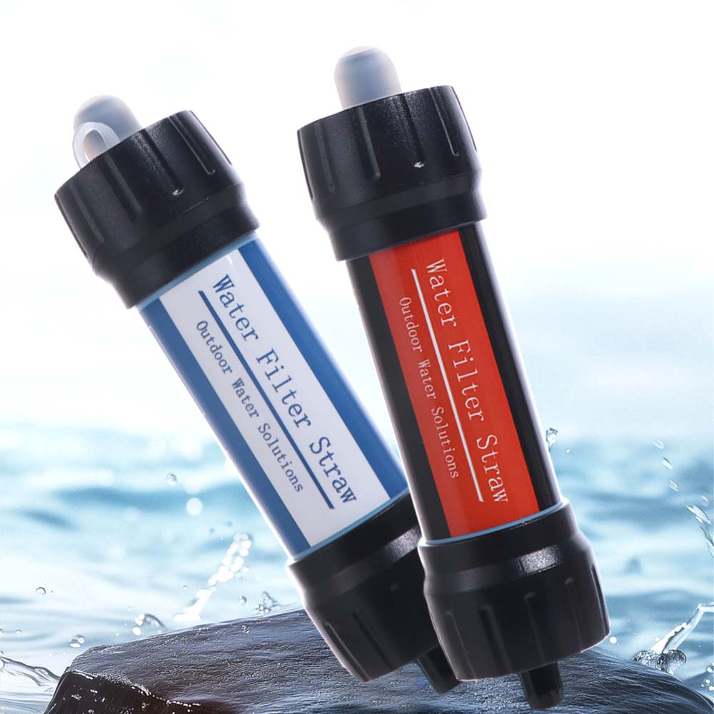 Straw Mini Water Filter Straw Mini Drinking Water Filtering Straw Outdoor