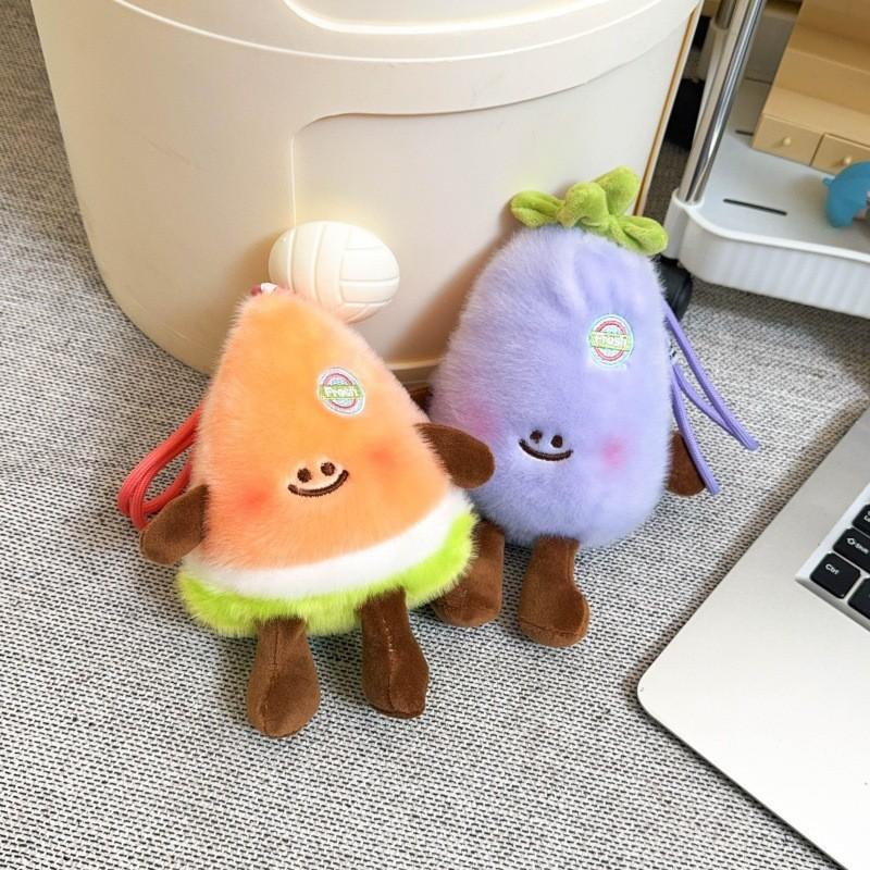 Fruit Plush Toy Collection With Pp Cotton Filling For Kids And Teens