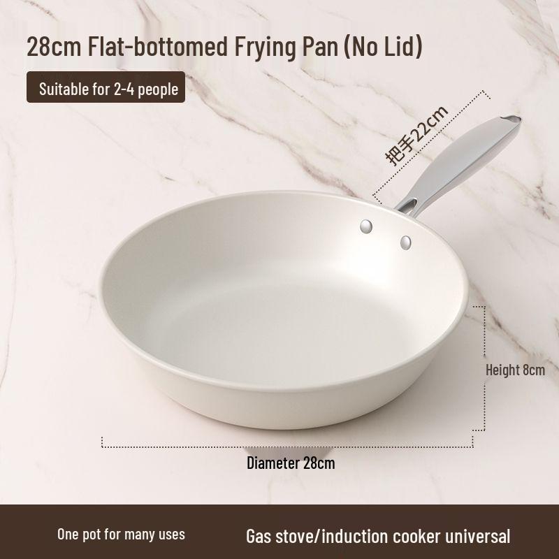 

Антипригарный вок с плоским дном для индукционных и газовых плит, без керамического покрытия