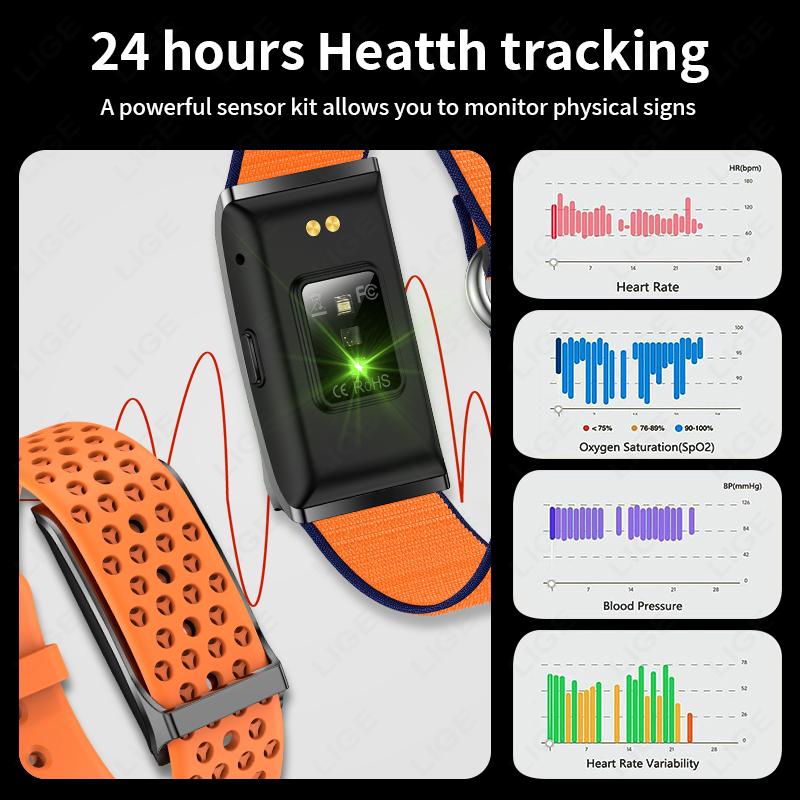 No Screen Smart Watch Men  New Smart Band Women Heart Rate Sleep Smartwatch Waterproof Bracelet Sport Fitness Tracker