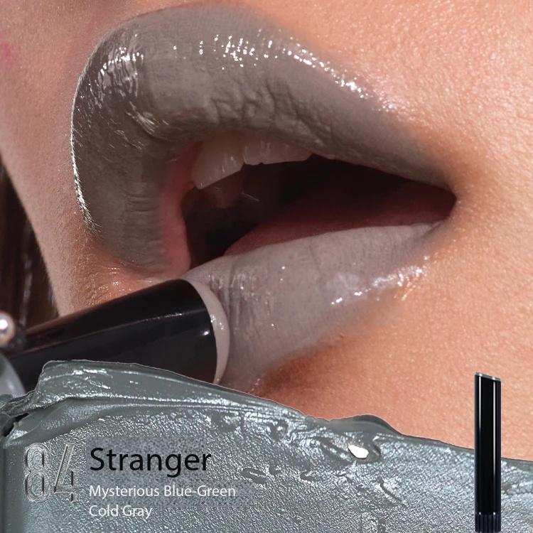 

Kaleidos Lip Gloss Mirror Matte Glitter Gothic Lip Glaze Moist Shimmer Nude Punk Dark Lipstick High Colors Lasting Lip Makeup серый ясень