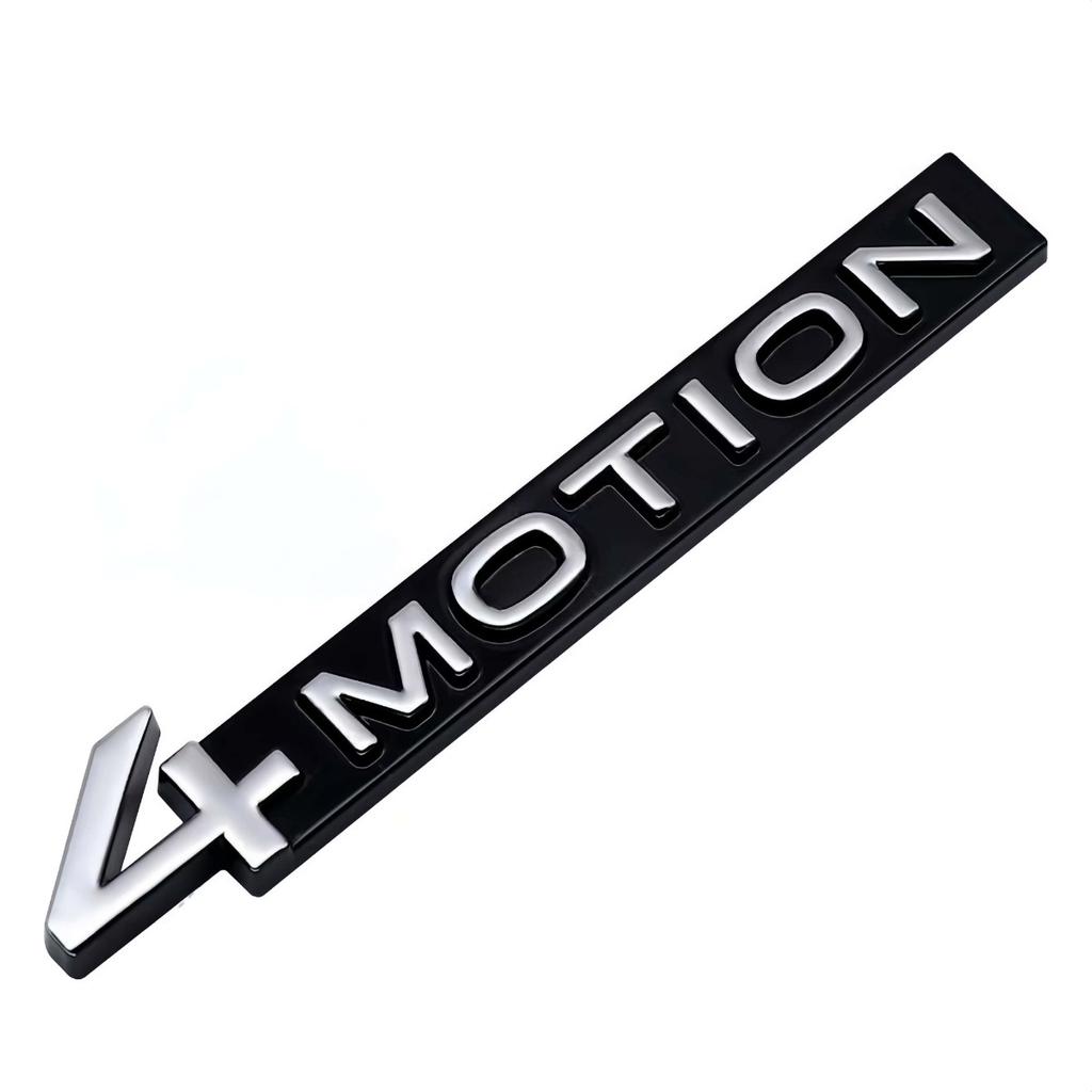 3D Metal 4MOTION 230TSI 280TSI 330TSI 380TSI Logo Badge Sticker Car Rear Trunk Emblem Decal