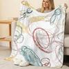 Ultra Soft Thick Warm Flannel Blanket All Seasons Use, Ideal for Home, Guest Room Single, Halloween & Christmas, Cozy Home Essential