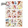 Autumn Window Clings 9 Sheets Fall Woodland Animals Clings Maple Leaf Pumpkin Reusable Autumnal Glass Squirrel Fox Rabbit Sticker Anti Collision