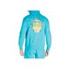 Puma x Rick And Morty Collaboration Hoodie With Fun Pattern Men Hoodie Blue 535438-01