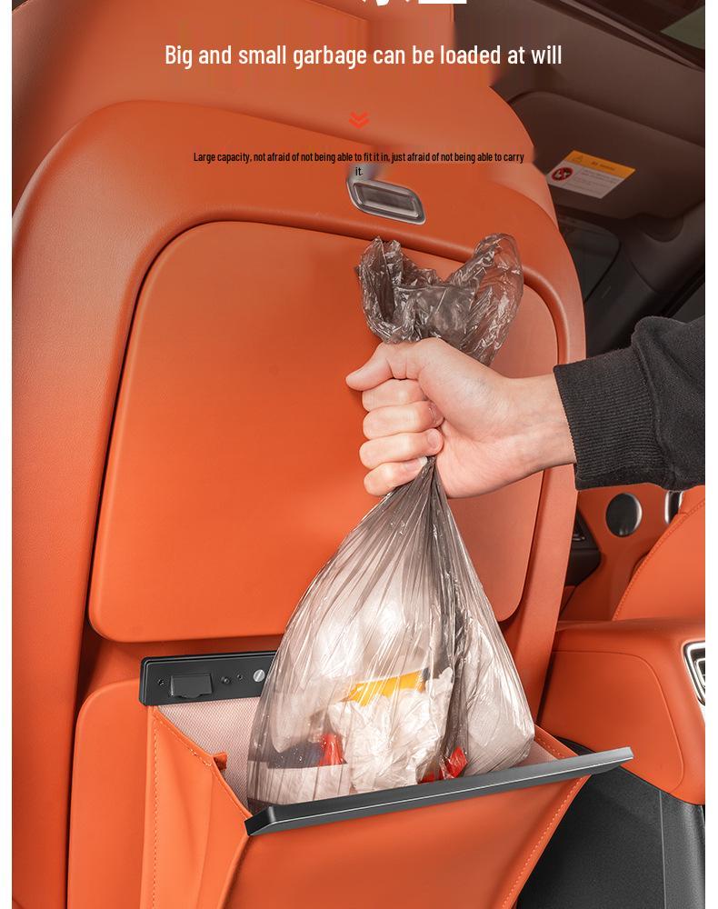 Kompatibel mit Ideal L6-L9/i6-i8 Auto-Magnetischer Müllsack für die Sitzlehne