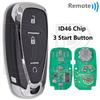 Great HYQ4AA HYQ4EA 315/433MHz ID46 Car Remote Key For Chevrolet Malibu Camaro Equinox Cruze Spark Volt Blazer Traverse Sonic