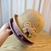 Hat Women's Autumn and Winter New Models In The Elderly Imitation Mink Bucket Hat Warm Hat