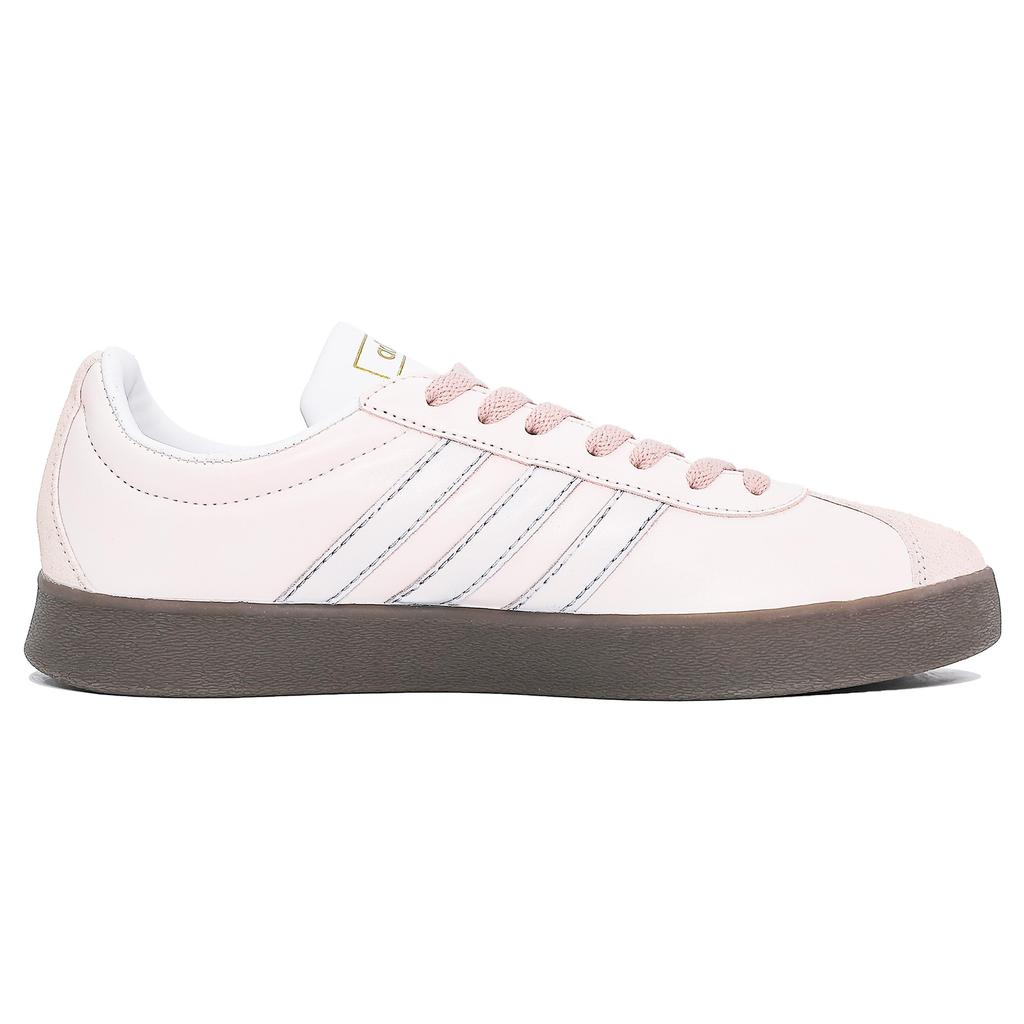 adidas VL COURT 2.0 Abrasion Resistant Slip Resistant Low Top Skateboard Shoes Unisex Cherry Blossom Pink ID6015(Team1083-)