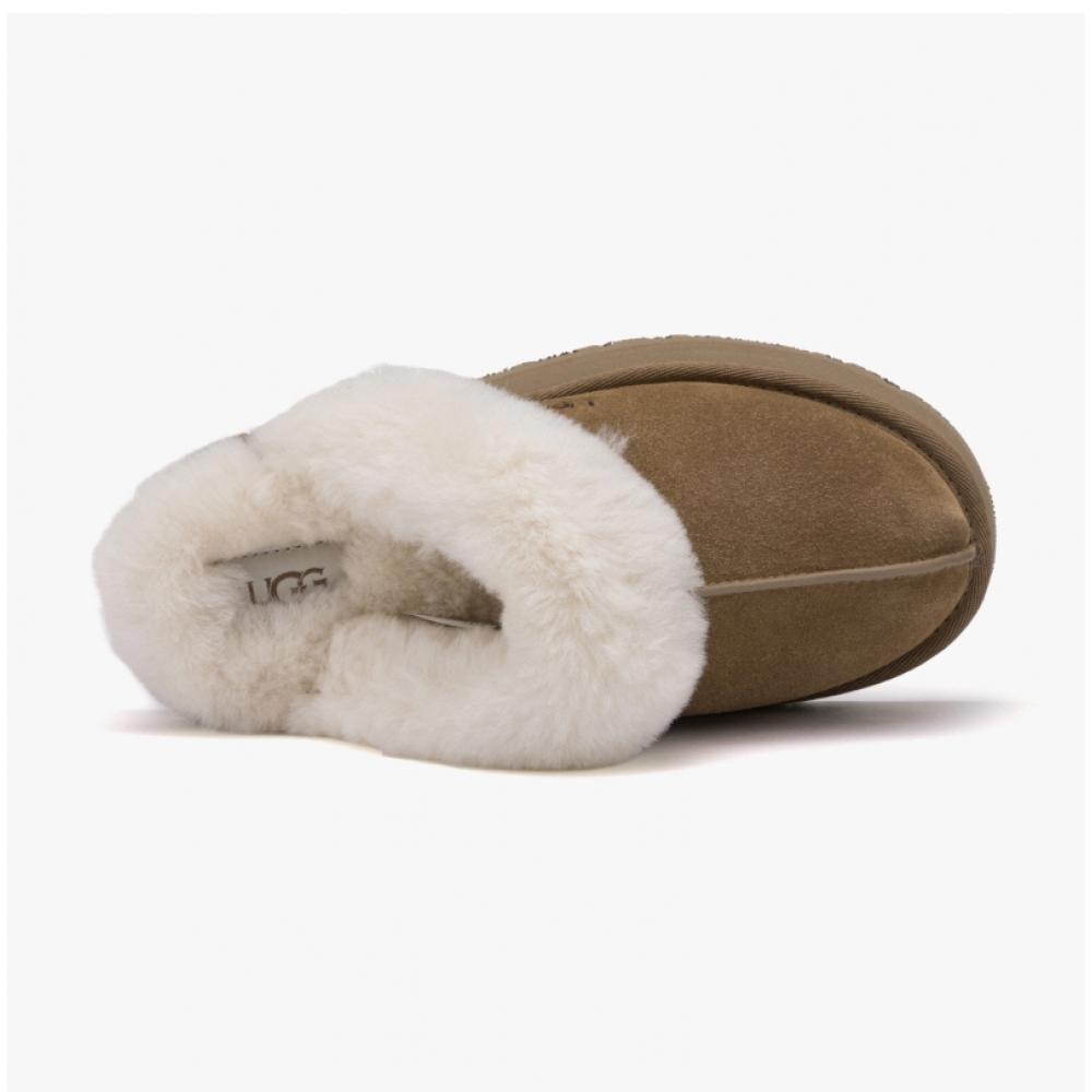 UGG 1122550 Che Diskette Plattform Kastanienbraune Hausschuhe