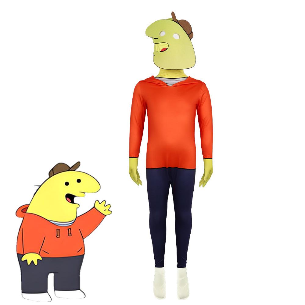 Unisex Smiling Friends 2 Character Cosplay Costume Perfect For Anime And Game Events