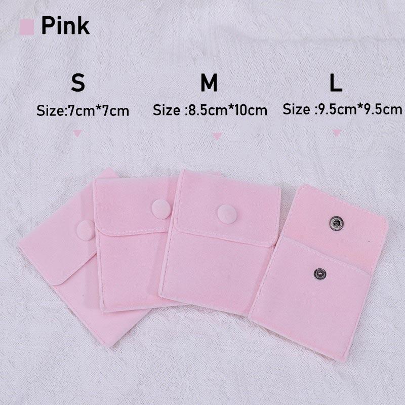 New Jewelry Pouch Jewellery Packaging Soft Velvet Mini Jewelry Box Necklace Earrings Rings Storeage SSBZD06