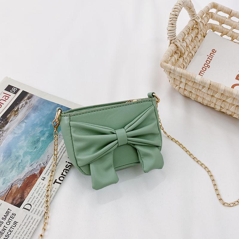 Stylish Children's Butterfly Knot Handbag With Chic Design For Young Girls