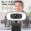 PC Webcam with Microphone, 2K/4K Streaming, USB, Full HD Autofocus, Driver-Free, Ideal for Online Classes