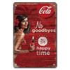 Vintage Cola PinUp Girls Metal Poster Tin Signs  Retro Wall Art Decor for Bar Pub Garage Club Man Cave Cafe
