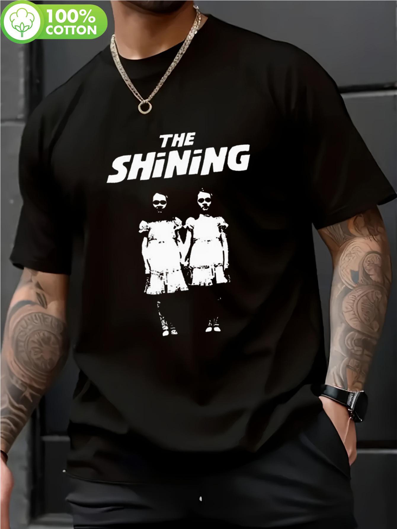 The Shining Horror Movie Tshirt Horror Movie Graphic Tshi... XXL