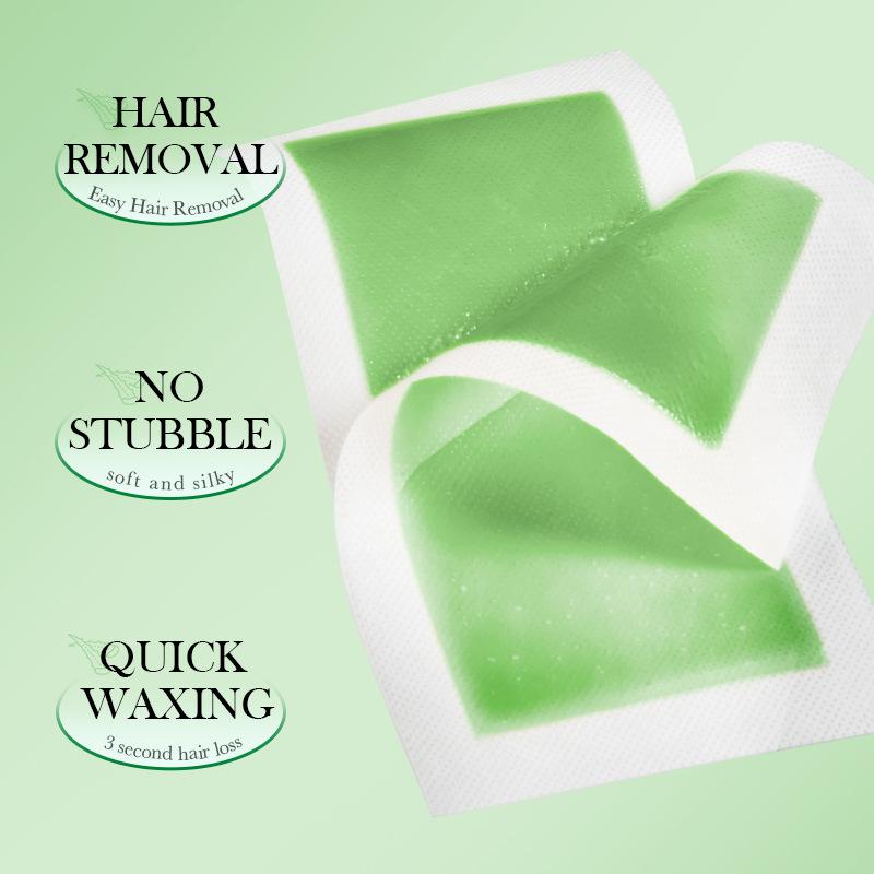 Plant Double-sided Hair Removal Wax Paper SADOER Armpit Hair Leg Hair Body Hair Removal Cream