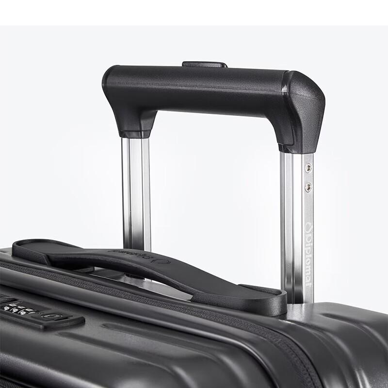 Diplomat HM-61192-1 Front-Opening Expandable Suitcase
