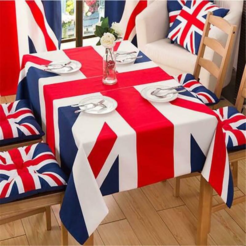 Street Party Union Jack Table Cloth Queen's Platinum Jubilee Royal Street Party Decor