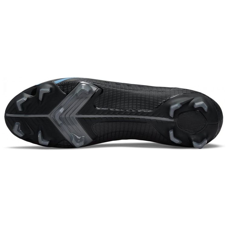 Nike Mercurial Vapor 14 Pro FG Black Photo Blue Men Sneakers Iron-Grey CU5693-004