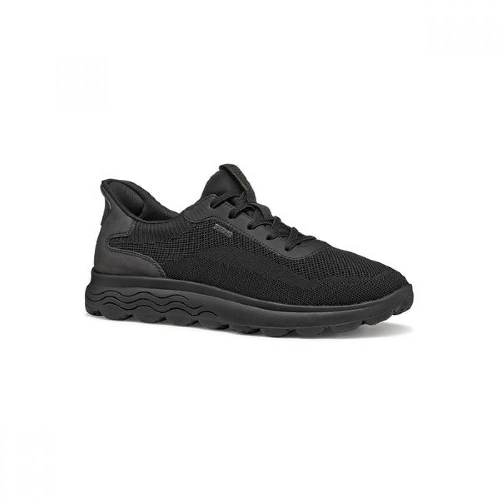 Geox Men S Comfort Knit SneakerS Black 9gxmpa5S1S