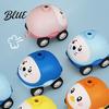 Balloon Car Toy Animal Air-Powered with Pump Cartoon Pig Duck Inflator Seal Launcher Educational Toddlers Boys Girls Vehicle