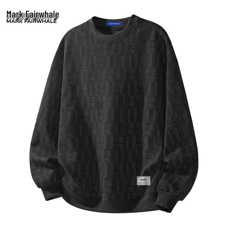 Mark Hua Fei Men's Loose Fit Pullover Sweatshirt