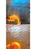 Ripple Atmosphere Light: Sunset Projection Dual-Head Floor Lamp for Living Room 