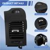 Car Dashboard A/C Air Conditioner Outlet Assembly For Mitsubishi Pajero V83 V87 V88 V93 V97 2007- LHD-A87Q