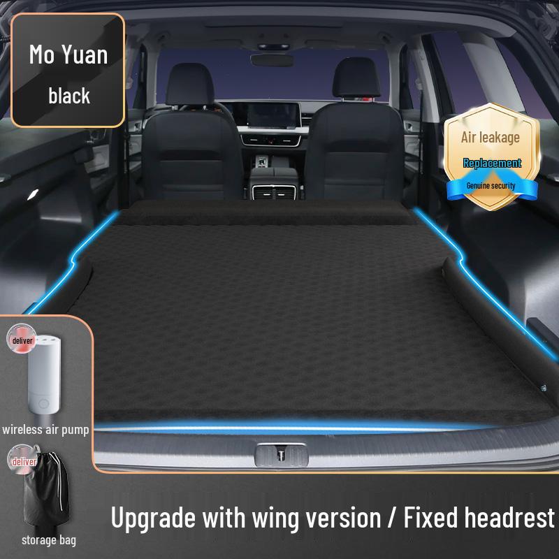 Car Inflatable Mattress for Trunk and Rear Seat - Suitable for SUVs, Foldable Sleeping Pad
