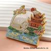 Metal Landmark Sandscape Refrigerator Magnet - Zinc Alloy Cultural Scenic Attraction