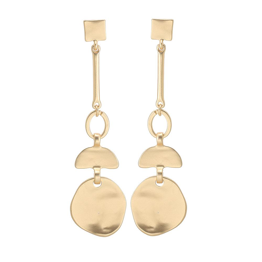 European and American atmosphere exaggerated earrings fashion personality geometric long earrings fashion ear pins