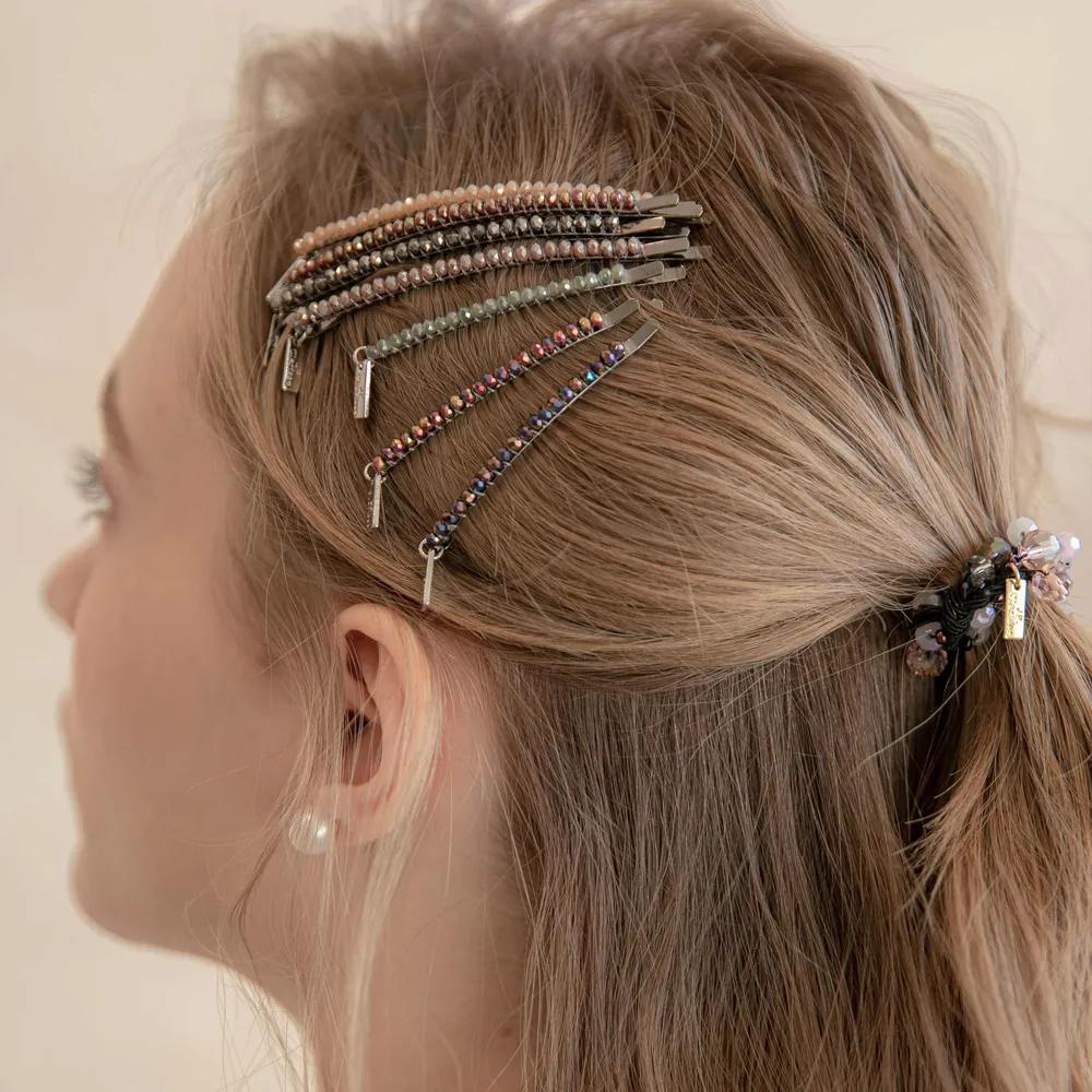 Color Crystal Bobby Pin-S LFSL0210 lilac