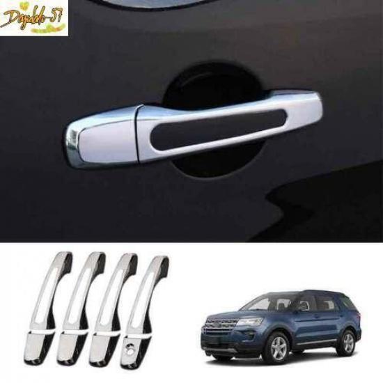 For Ford Explorer 2016- Chrome Exterior Outside Door Handle Cover Trim New