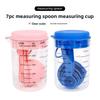 Combination Set of Measuring Spoons and Measuring Cups with Scales