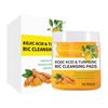 Turmeric Exfoliating Cleansing Pads for Face Natural Facial Scrub Deep Pore Cleanse