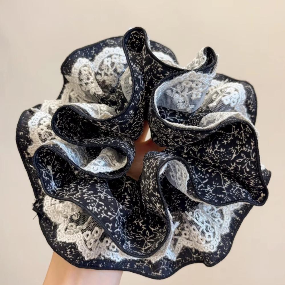 Large Size Women Hair Scrunchies French Style Oversized Hair Ropes  Hair Accessory