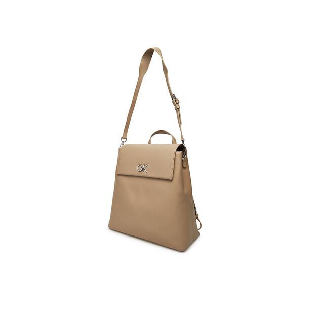 Backpack Calvin Klein Ck Flap Backpack With Conv Strap K60K613038 Beige