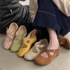 2025 Spring New Inner Height Increase Single Shoes Shoes French Versatile Mary Jane Gentle Evening Shoes
