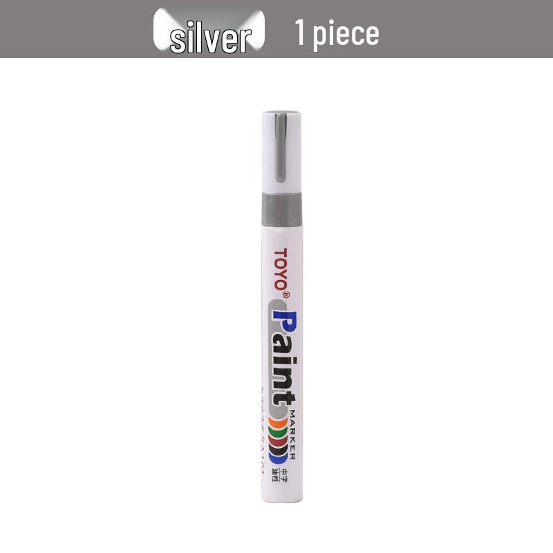 Toyo SA101 White Waterproof Tire Marker Pen - Non-Fading Touch-Up Paint Pen