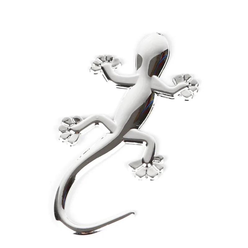 Sticker Creativo Lucertola Geco per Auto Emblema Metallo 3D Badge Styling Auto Moto Sticker Decalcomanie Decorazione Animale Accessori Auto