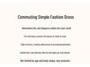 Demana French Retro Breathable Knit A-Line Dress