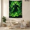Dark Reaper Tapestry Gothic Grim Reaper Wall Hanging Tapestry Wallmounted Fashion Print Work Of Art Background Wall Hanging Cloth